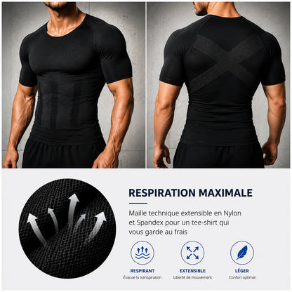 T-shirt Compression Homme
