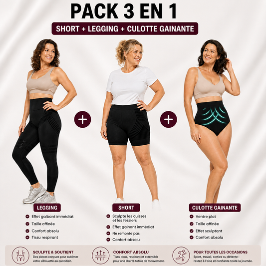 Legging 3D (Pack Transformation 360°)