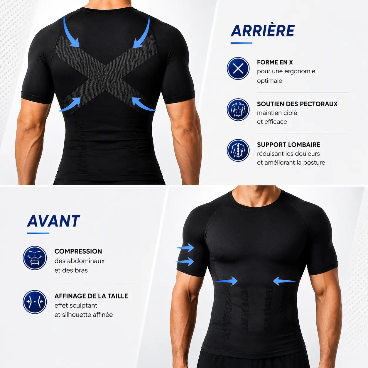 T-shirt Compression Homme