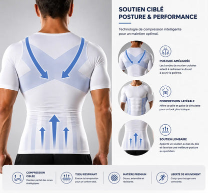 T-shirt Compression Homme