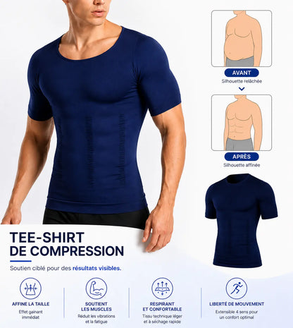 T-shirt Compression Homme